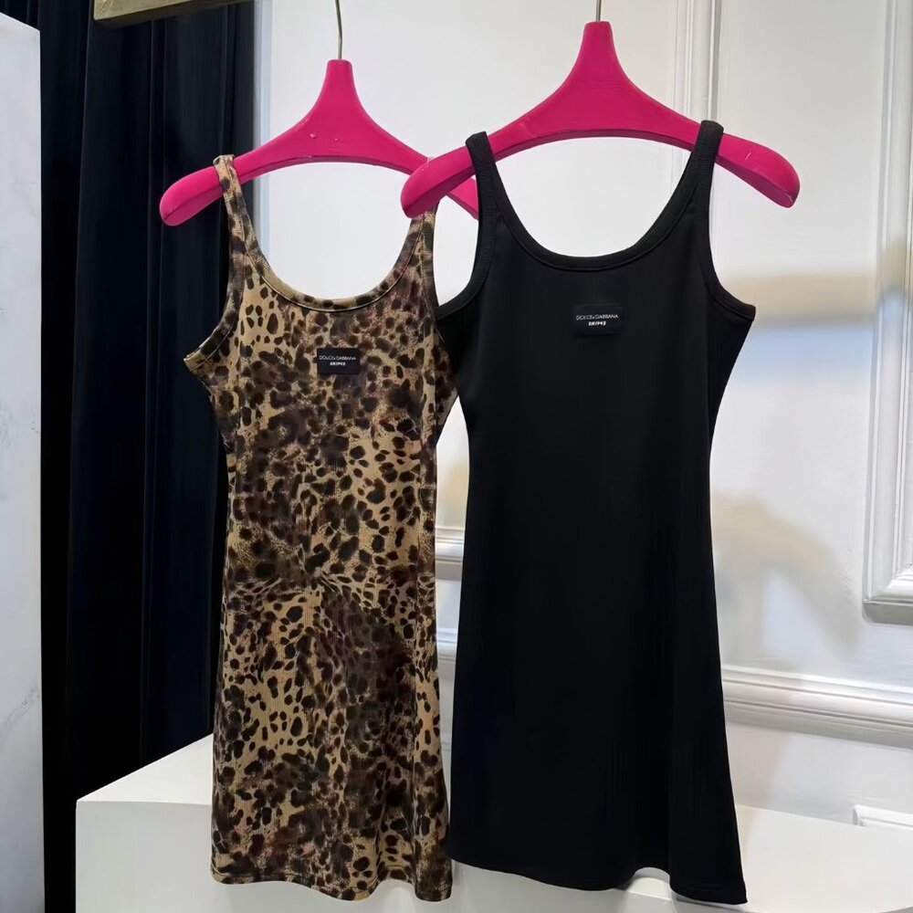 Skims 2026 Summer New Letter U-Neck Basic Vest/Patrolley(Two Pieces)